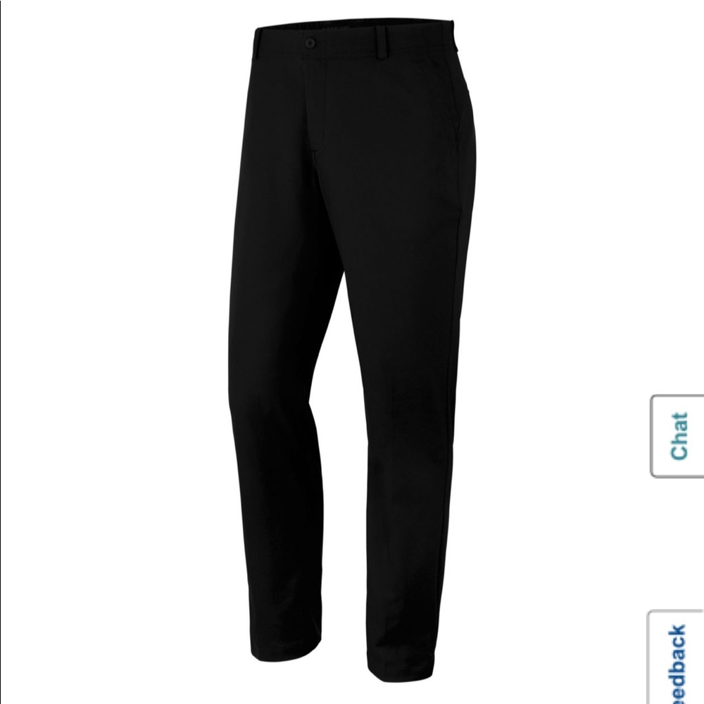 Nike Black Golf Men Athletic Fit Golf Pant 34w32l
